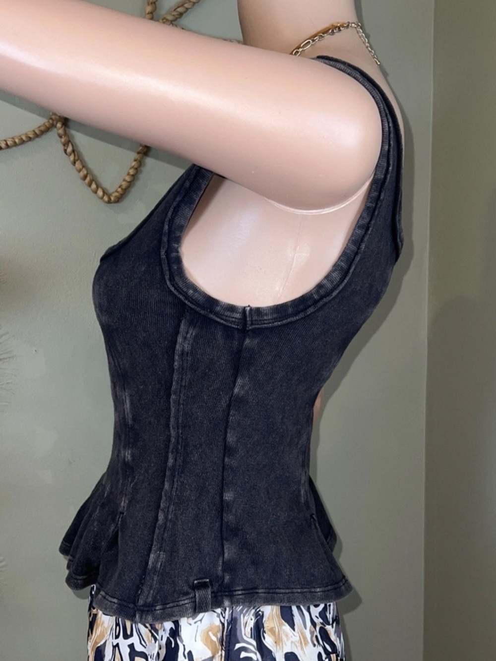 FREE PEOPLE We The Free Roller Tank / Black / XS - Picture 5 of 14